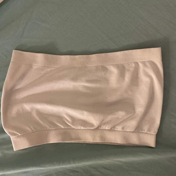 White nylon bandeau - Picture 2 of 3